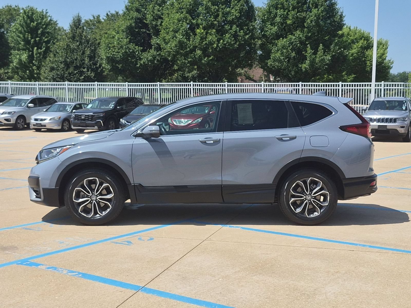 Certified Used 2021 Gray Honda EX-L image 9
