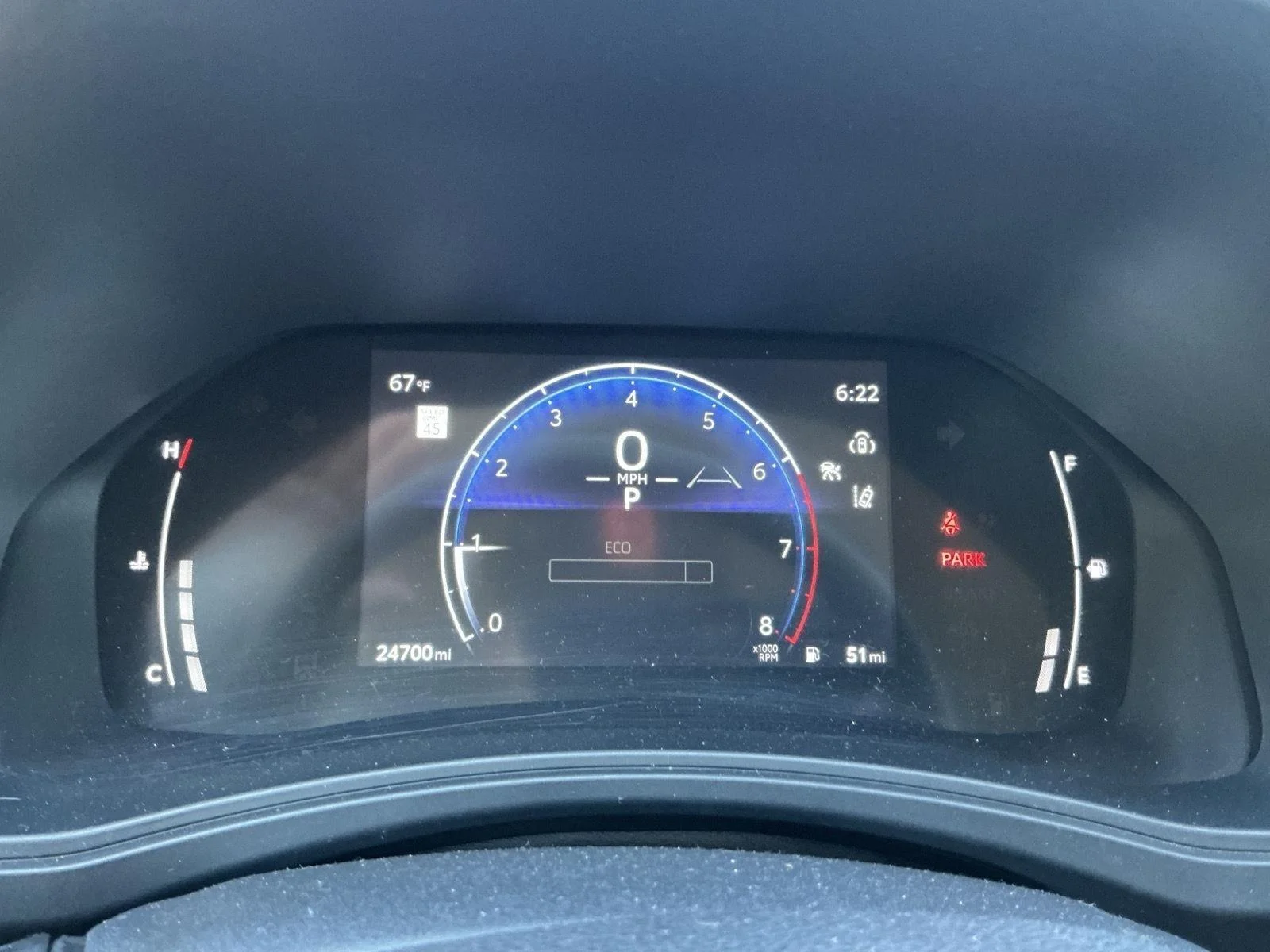 Used 2024 Ruby Flare Pearl Toyota XLE image 2