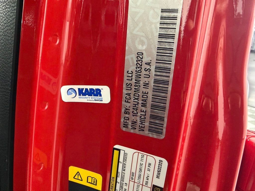 Certified Used 2021 Red Jeep Unlimited Willys image 38