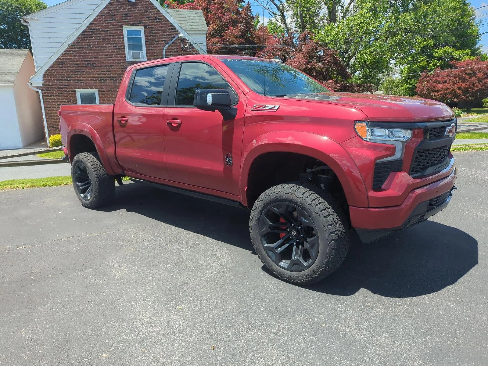 Used 2024 Radiant Red Tintcoat Chevrolet RST image 3