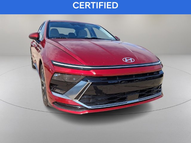 Certified Used 2024 Red Hyundai SEL image 2