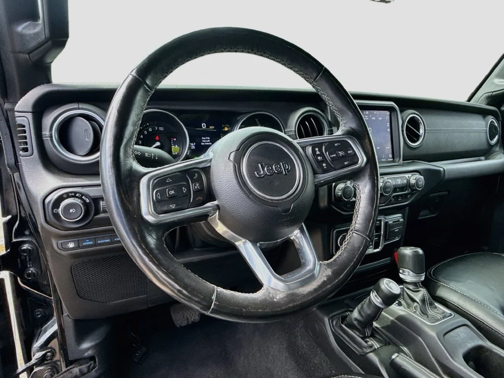 Used 2021 Black Jeep Unlimited Sahara 4xe image 13