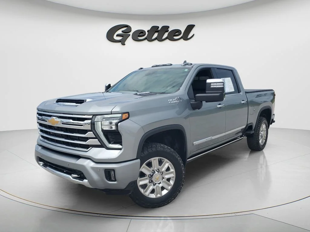 Used 2024 Sterling Gray Metallic Chevrolet High Country image 1