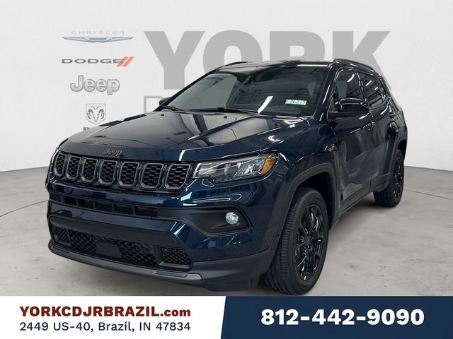 New 2026 Fathom Blue Pearl Coat Jeep Latitude image 1