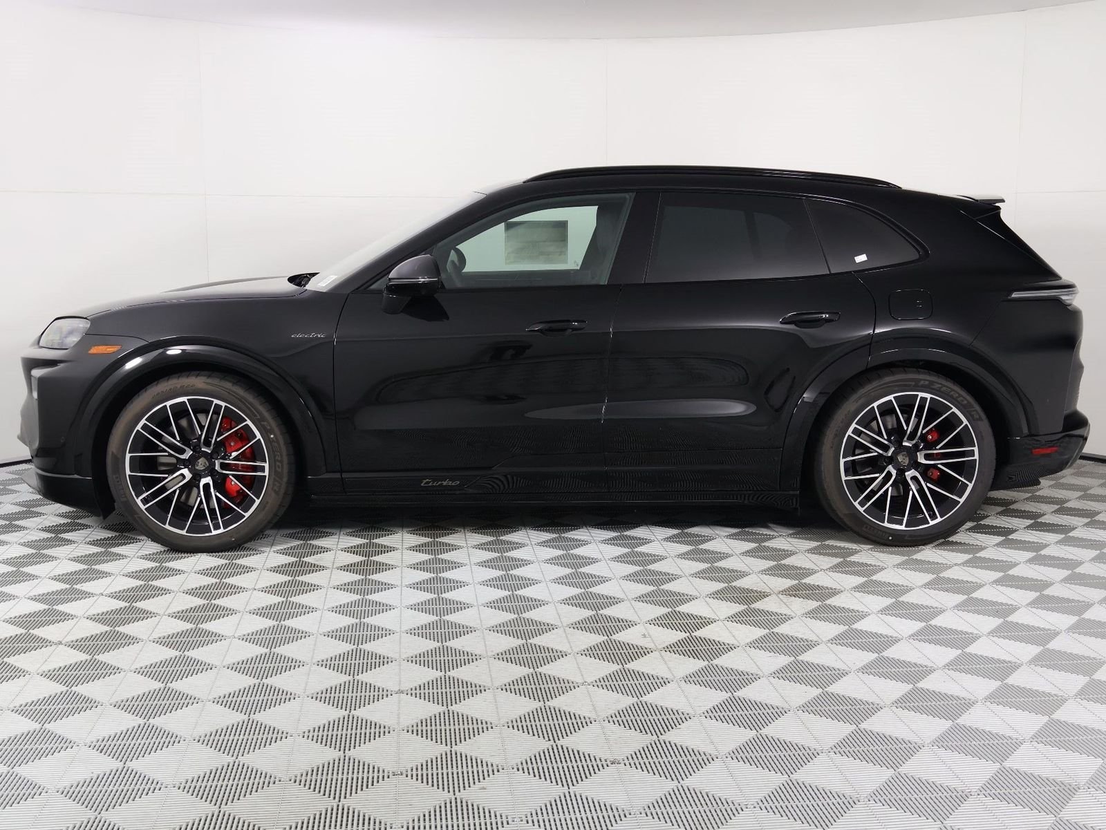 New 2026 Chromite Black Metallic Porsche Turbo Electric image 2
