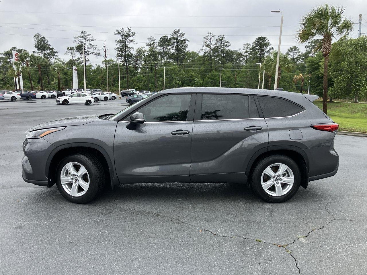 Used 2023 Gray (Magnetic Gray Metallic) Toyota LE AWD image 2