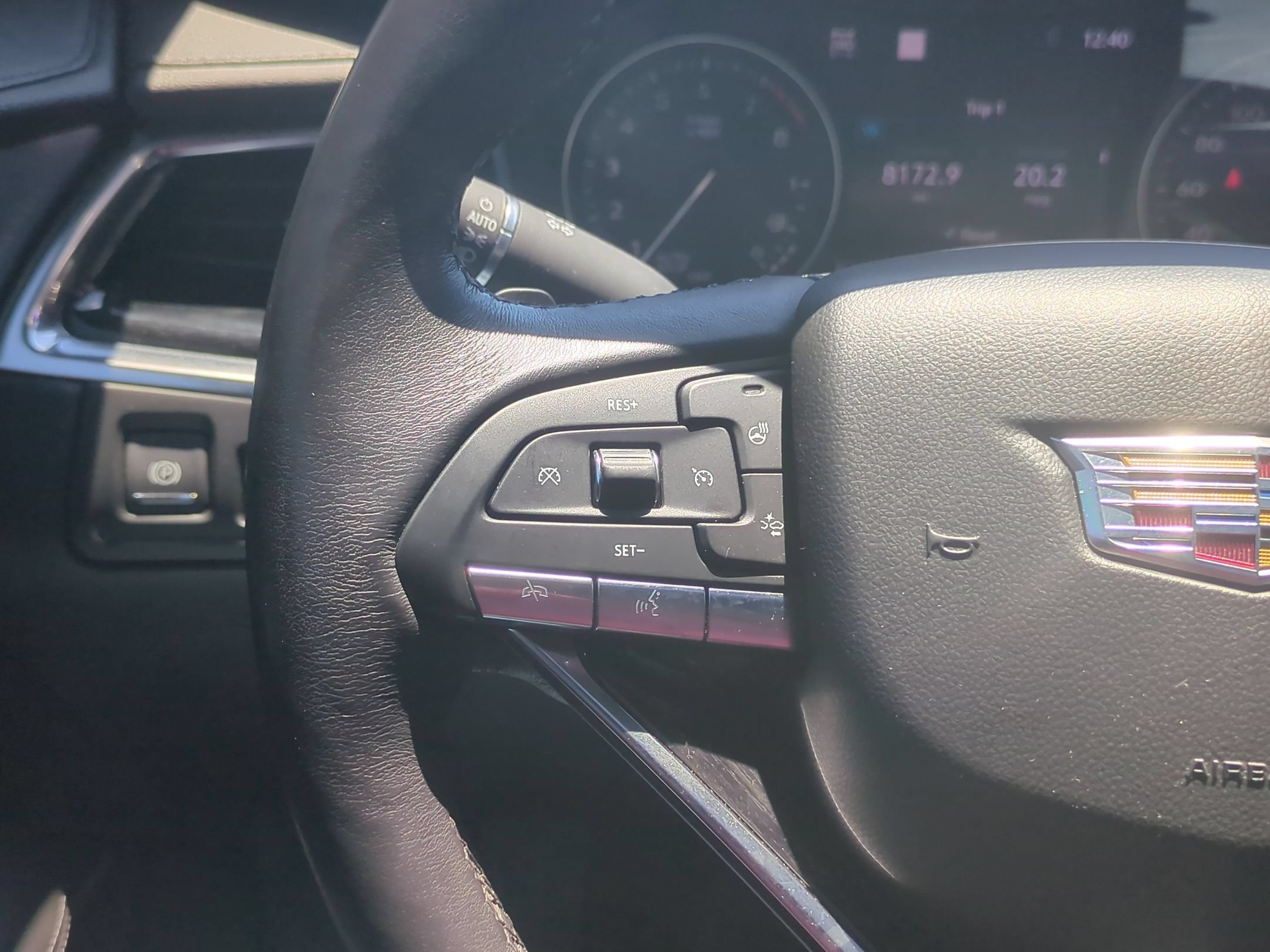 Used 2020 STELLAR BLACK METALLIC Cadillac AWD Premium Luxury image 17