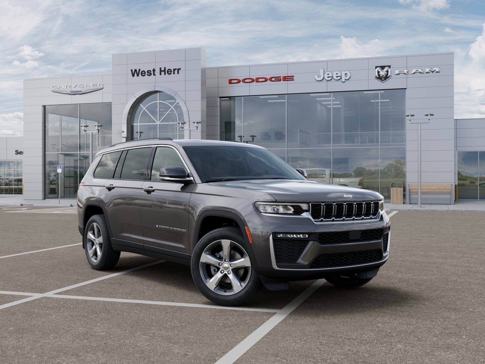 New 2026 Baltic Gray Metallic Clear-Coat Exterior Paint Jeep Limited image 55