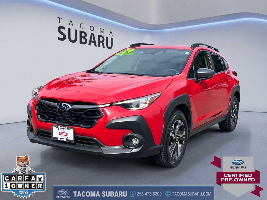 Used 2024 Red Subaru Premium image 1