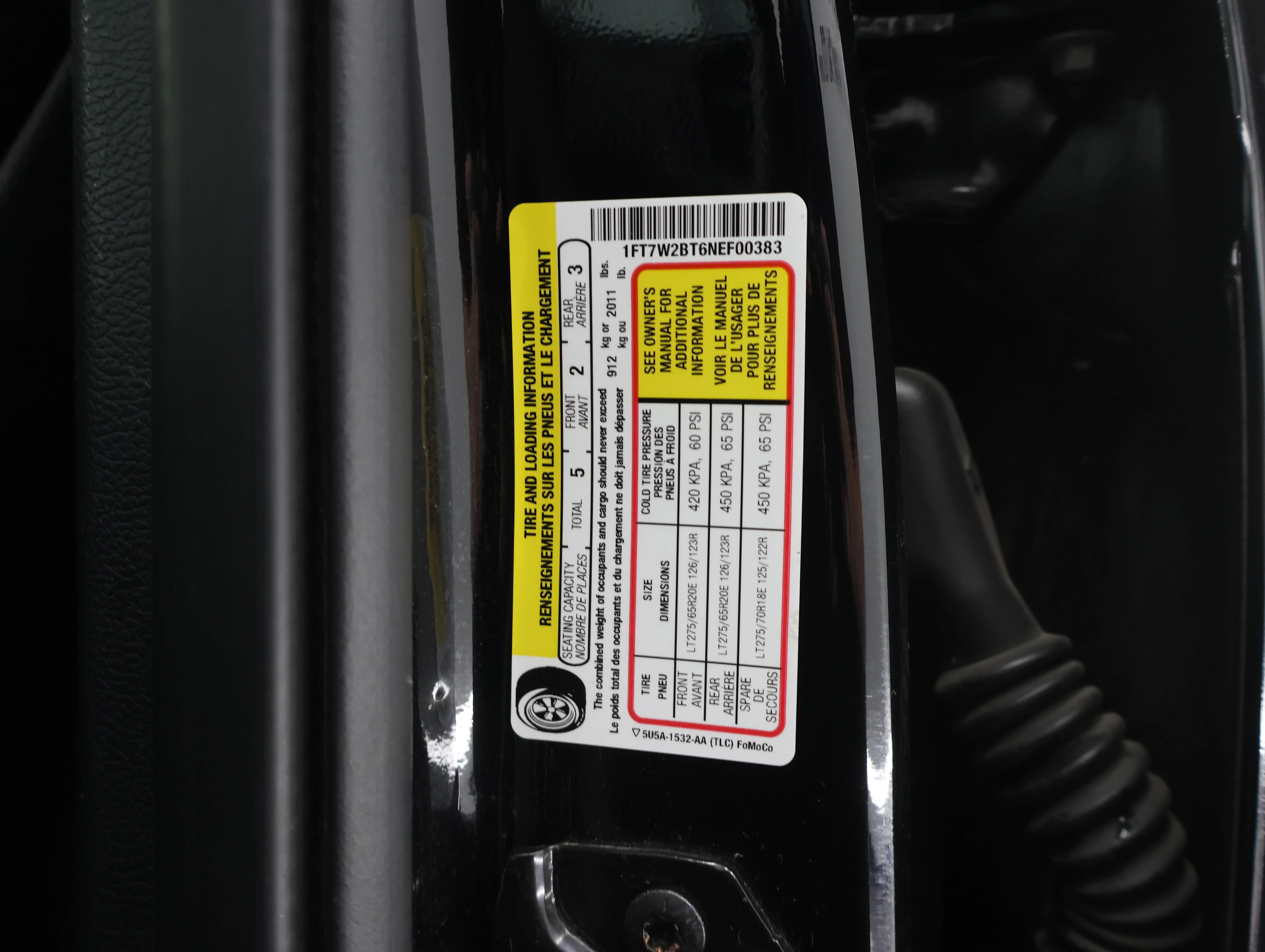 Used 2022 Agate Black Metallic Ford Lariat image 62