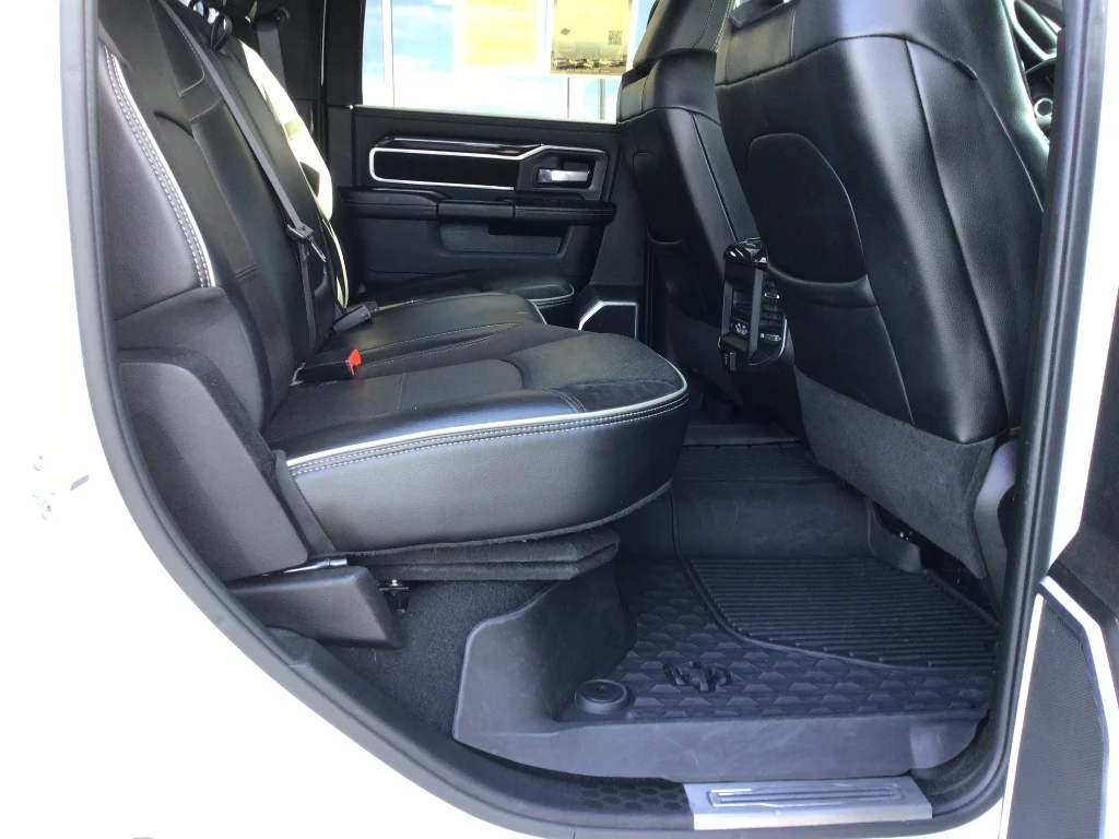Used 2022 Bright White Clearcoat Ram Laramie image 8