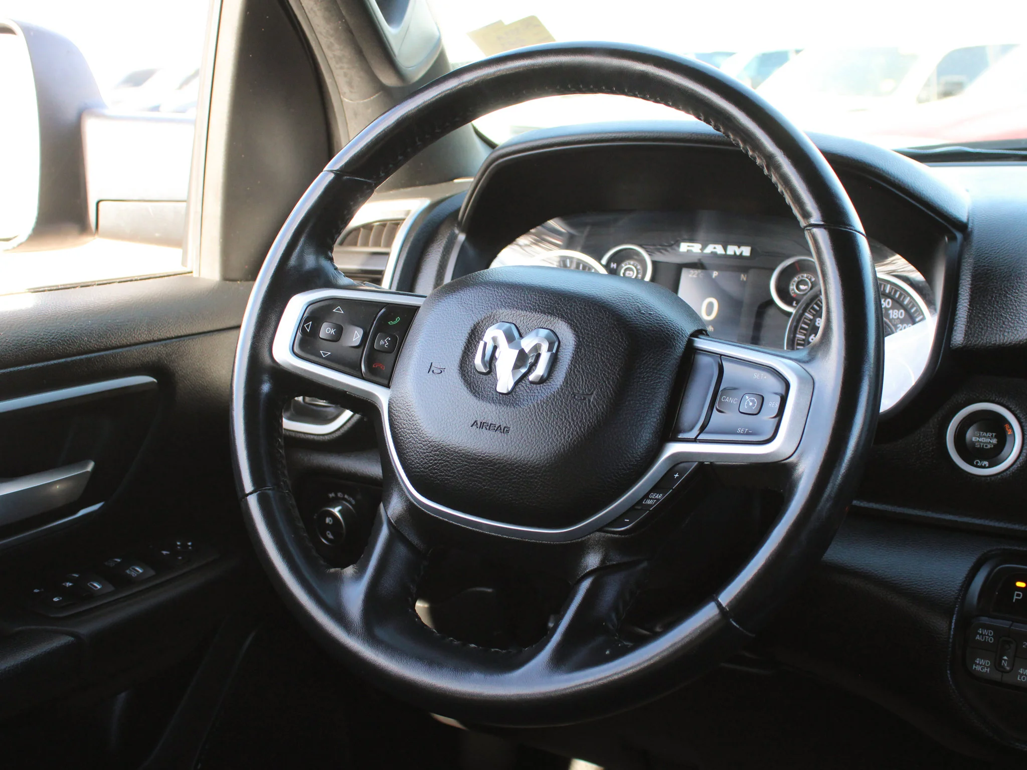 Certified Used 2023 Grey RAM Big Horn * No Accidents | Heated Seats | HEMI V8 | Apple CarPlay | Tonneau Cover image 6