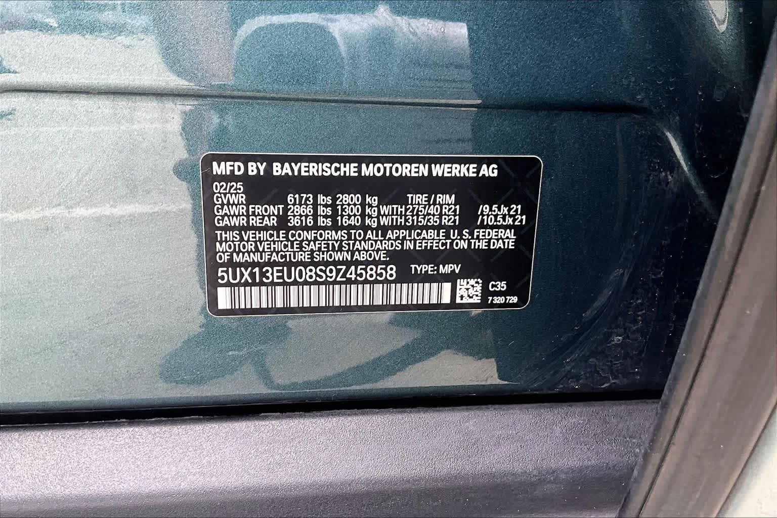 Used 2025 Blue Ridge Mountain Metallic BMW sDrive40i image 33