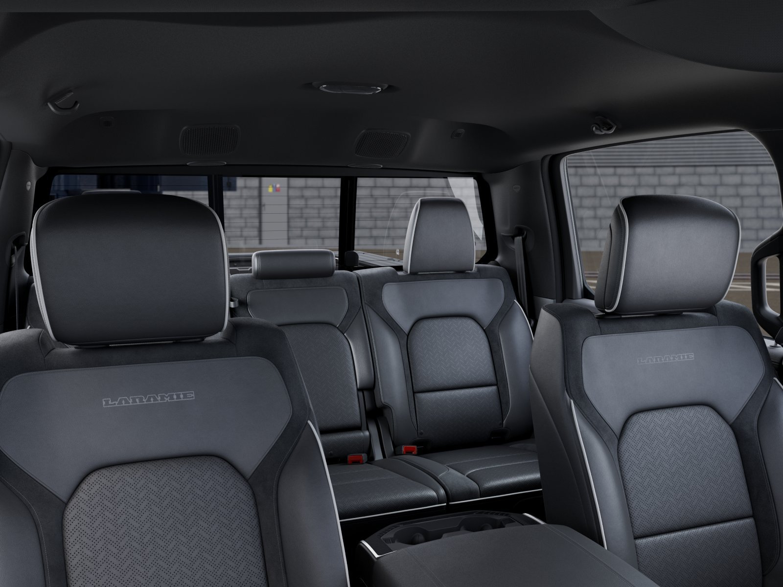 New 2026 Granite Crystal Metallic Clear-Coat Exterior Paint RAM Laramie image 52