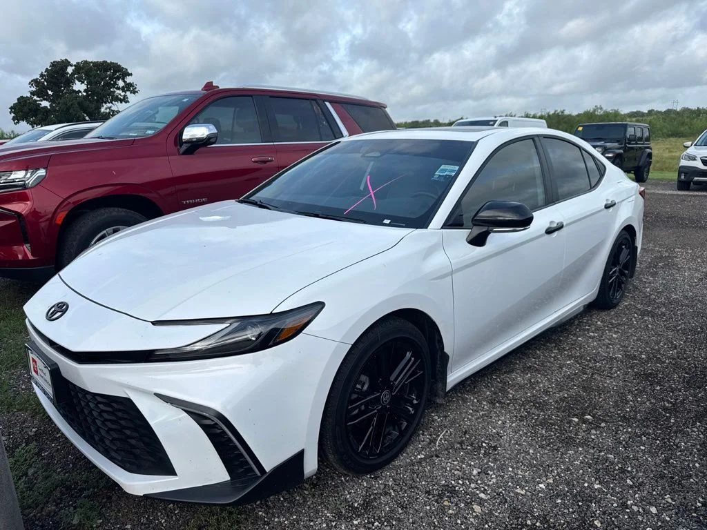 Used 2025 White Toyota SE image 1