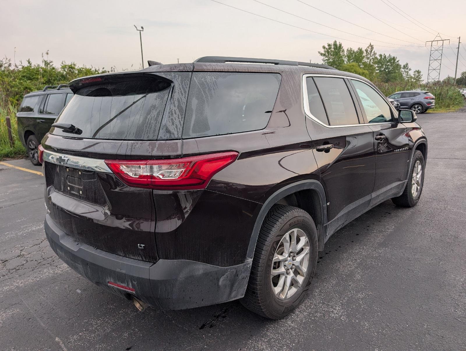 Used 2021 Black Cherry Metallic Chevrolet LT Leather image 7