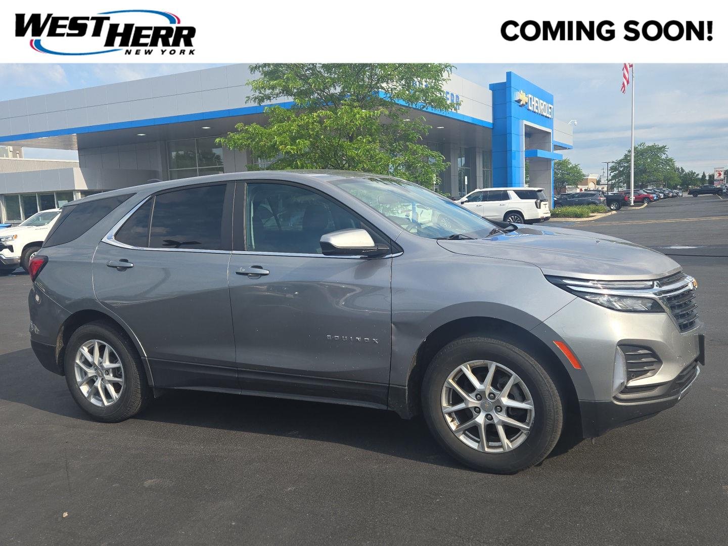 Used 2024 Sterling Gray Metallic Chevrolet LT image 1
