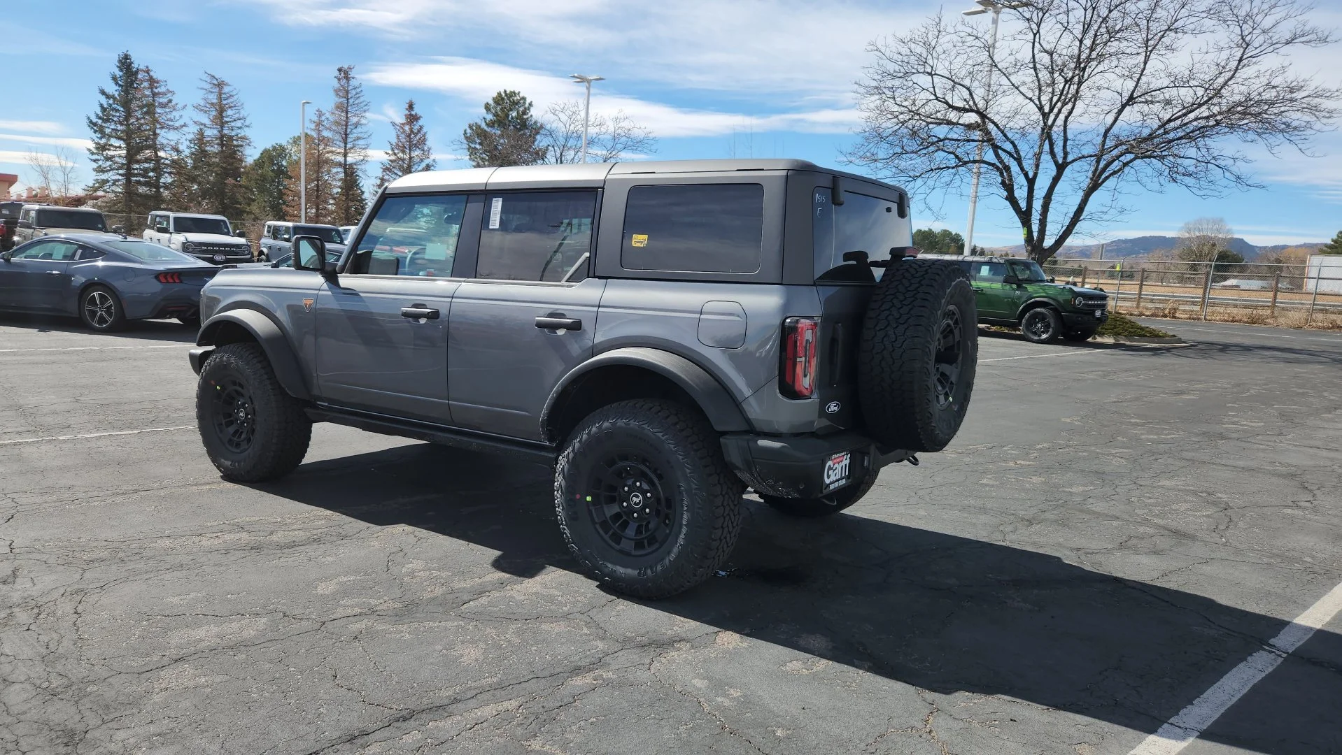 New 2026 Carbonized Gray Metallic Ford Badlands image 9