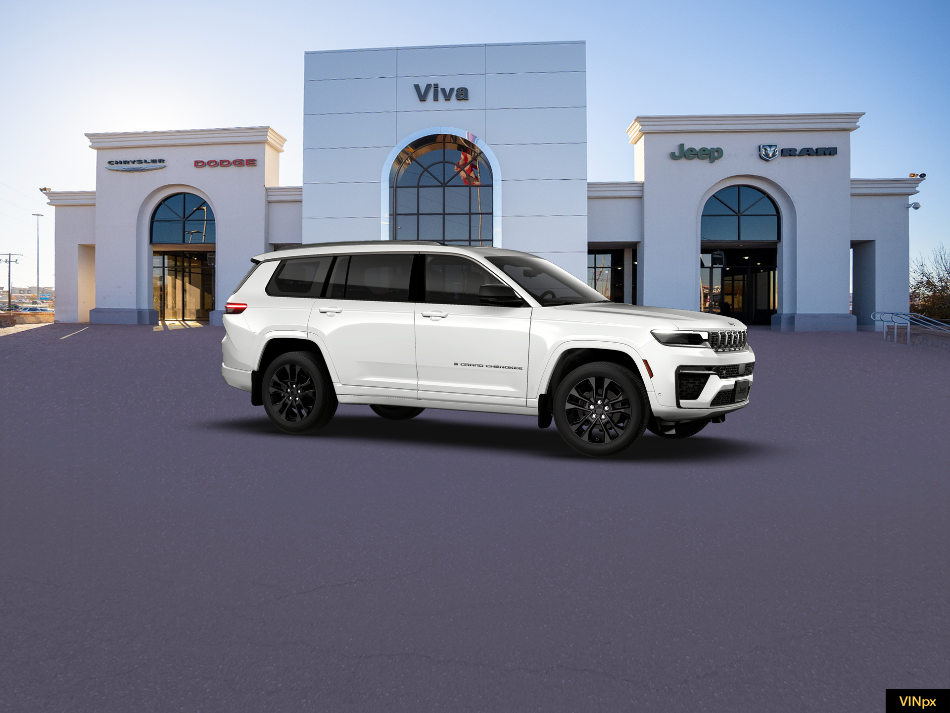 New 2026 Bright White Clear-Coat Exterior Paint Jeep Limited image 10