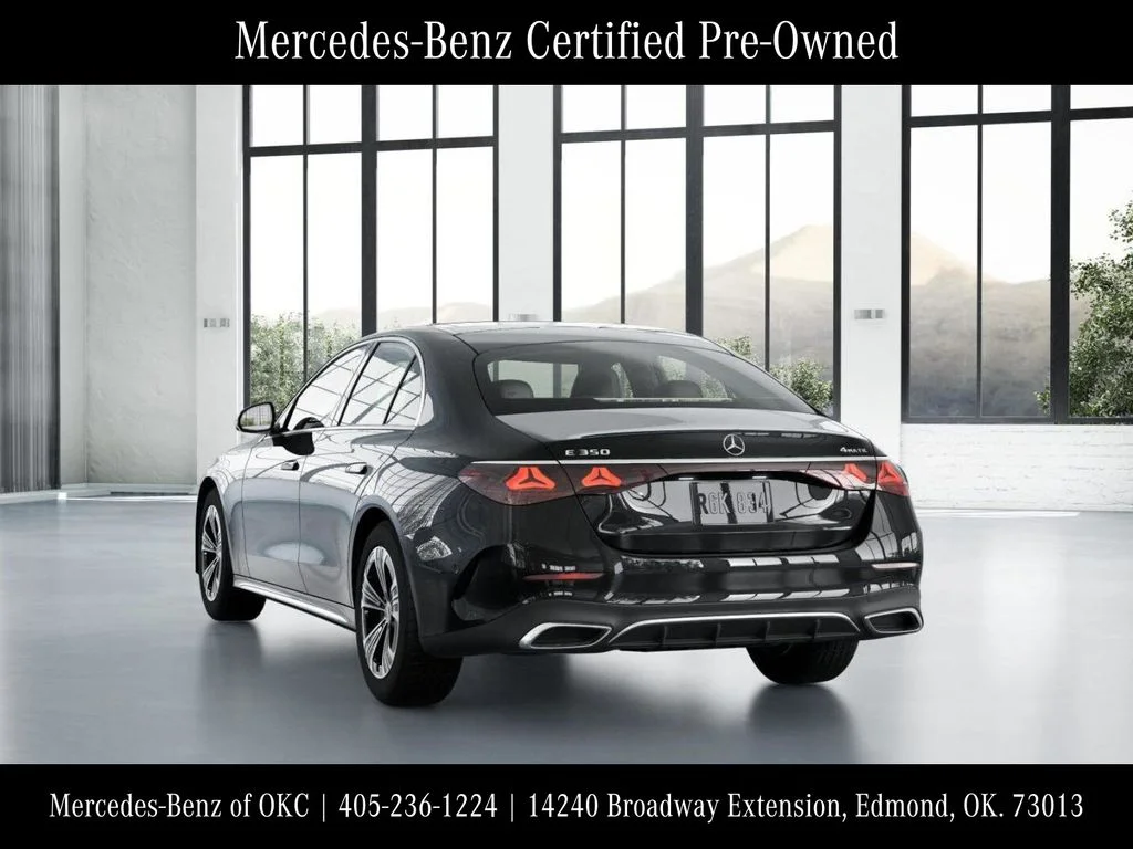 Certified Used 2025 Black Mercedes-Benz E 350 image 28