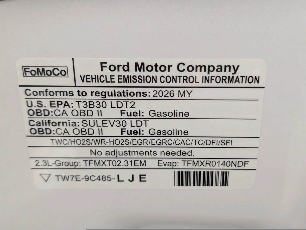 New 2026 Oxford White Ford Big Bend® image 28
