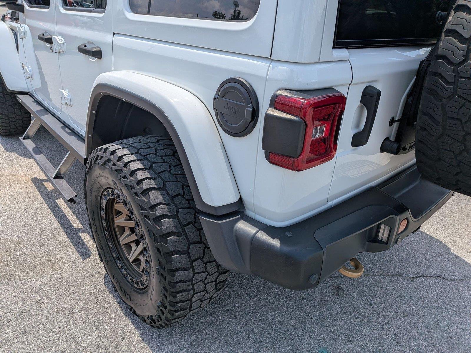Used 2021 Bright White Clearcoat Jeep Unlimited Rubicon 392 image 13