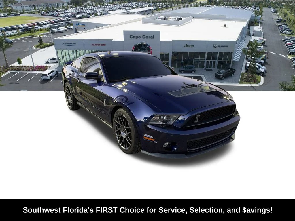 Used 2011 Blue Ford Shelby GT500 image 2