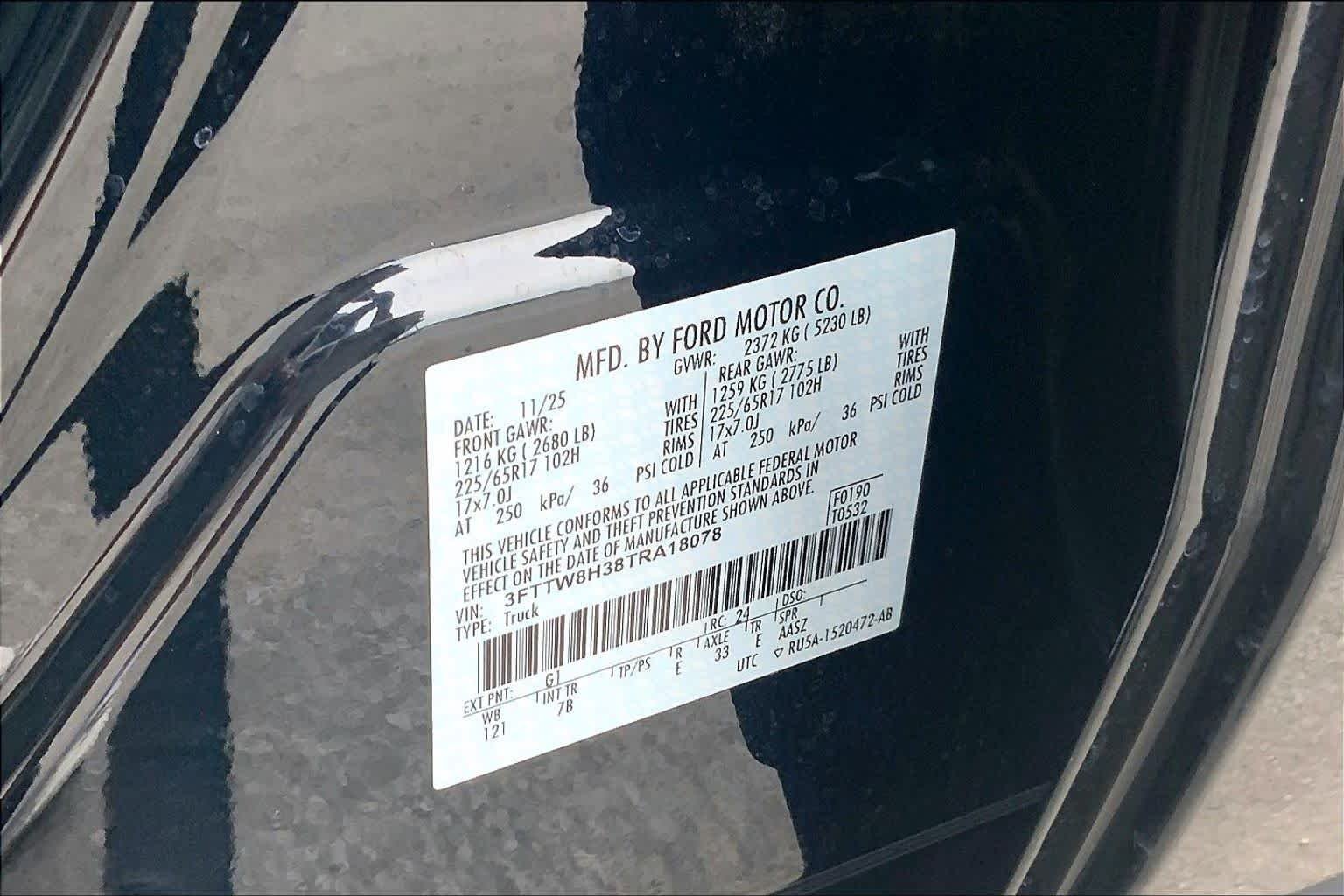 Certified Used 2026 Shadow Black Ford XLT image 32