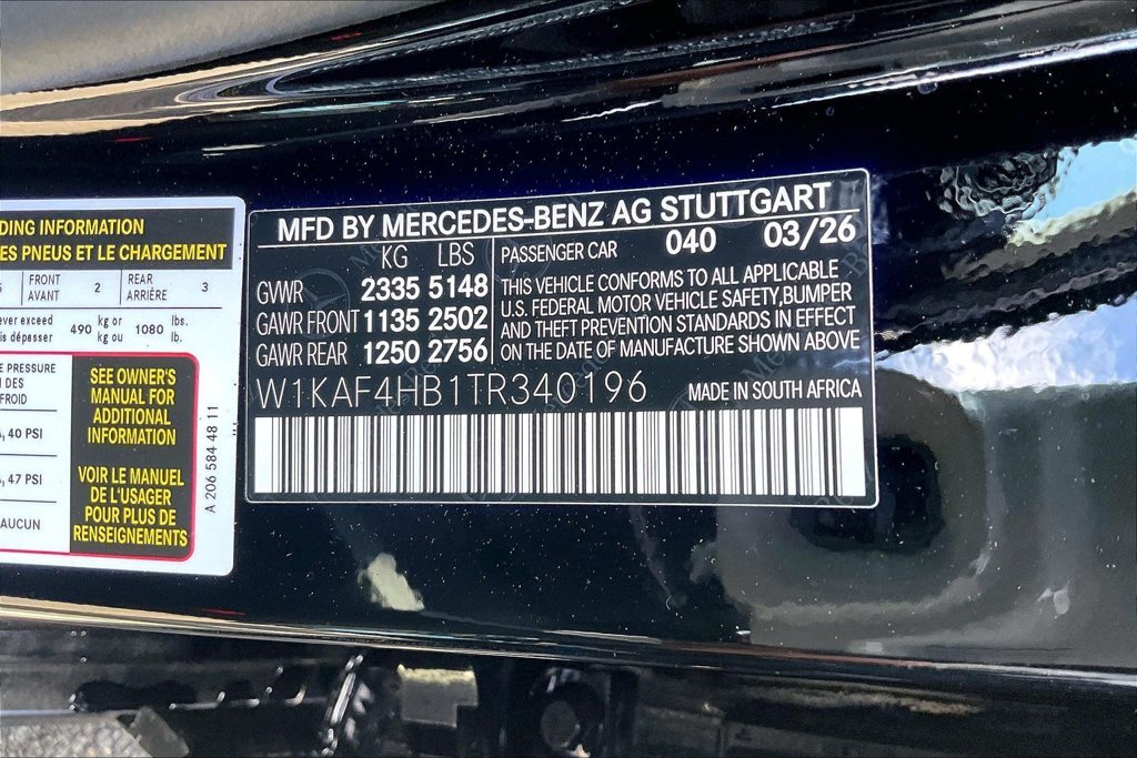 New 2026 Black Mercedes-Benz C 300 image 13