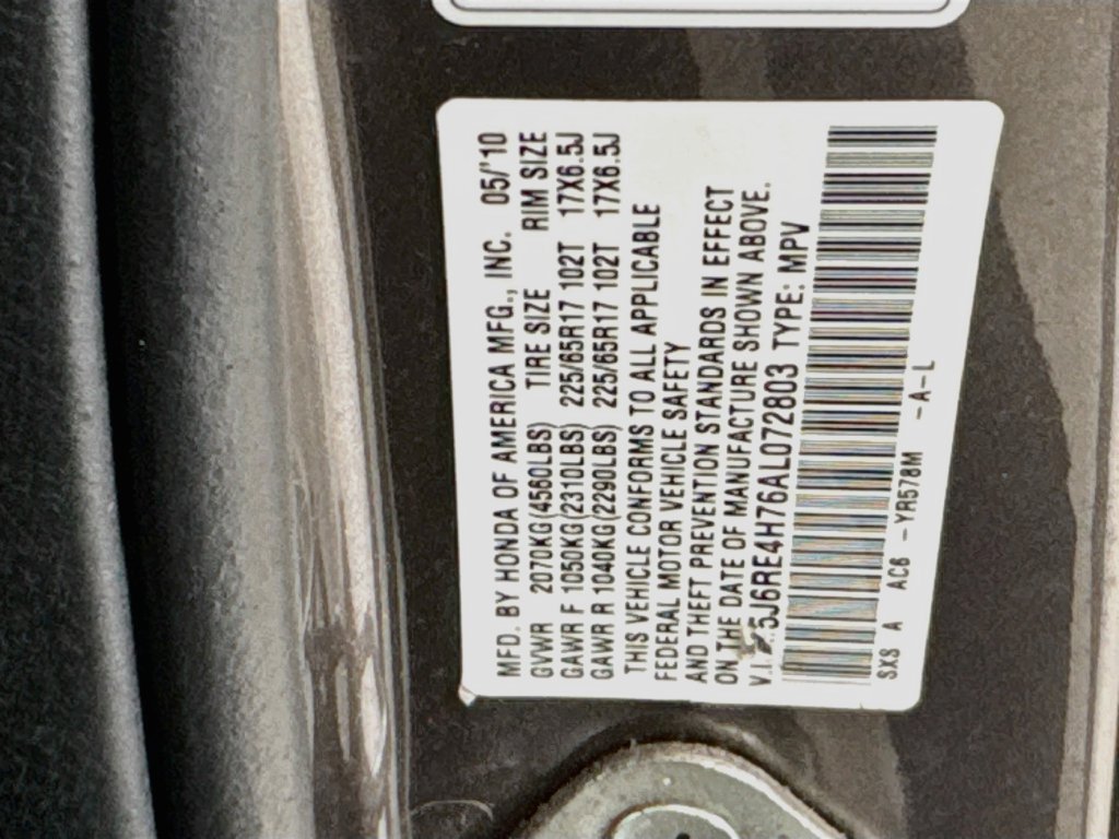 Used 2010 Urban Titanium Metallic Honda EX-L image 35