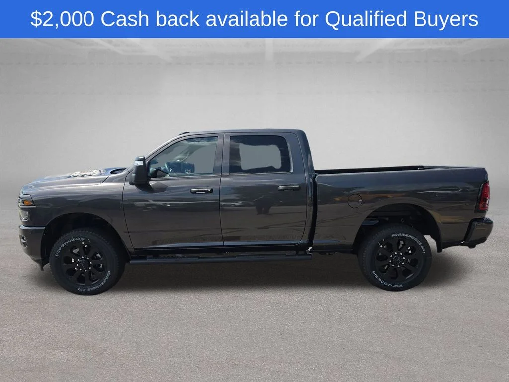 New 2026 Granite Crystal Metallic Clearcoat RAM Black Express image 2