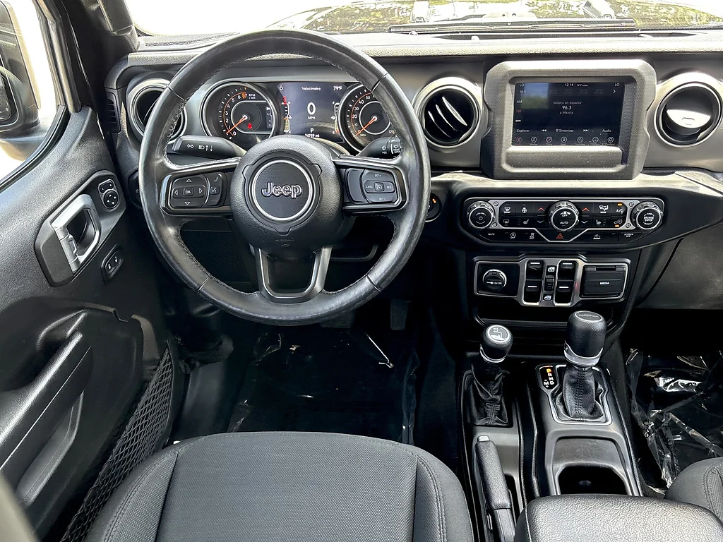 Used 2021 Black Clear Coat JEEP Willys image 22