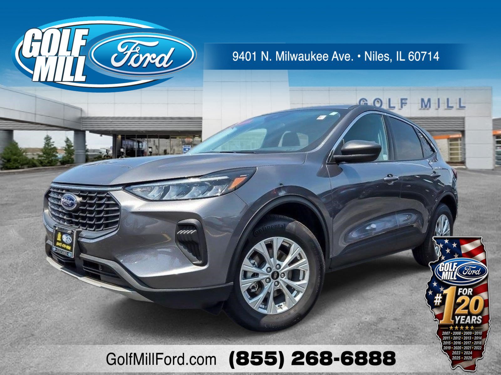 Used 2024 Gray Metallic Ford Active image 1