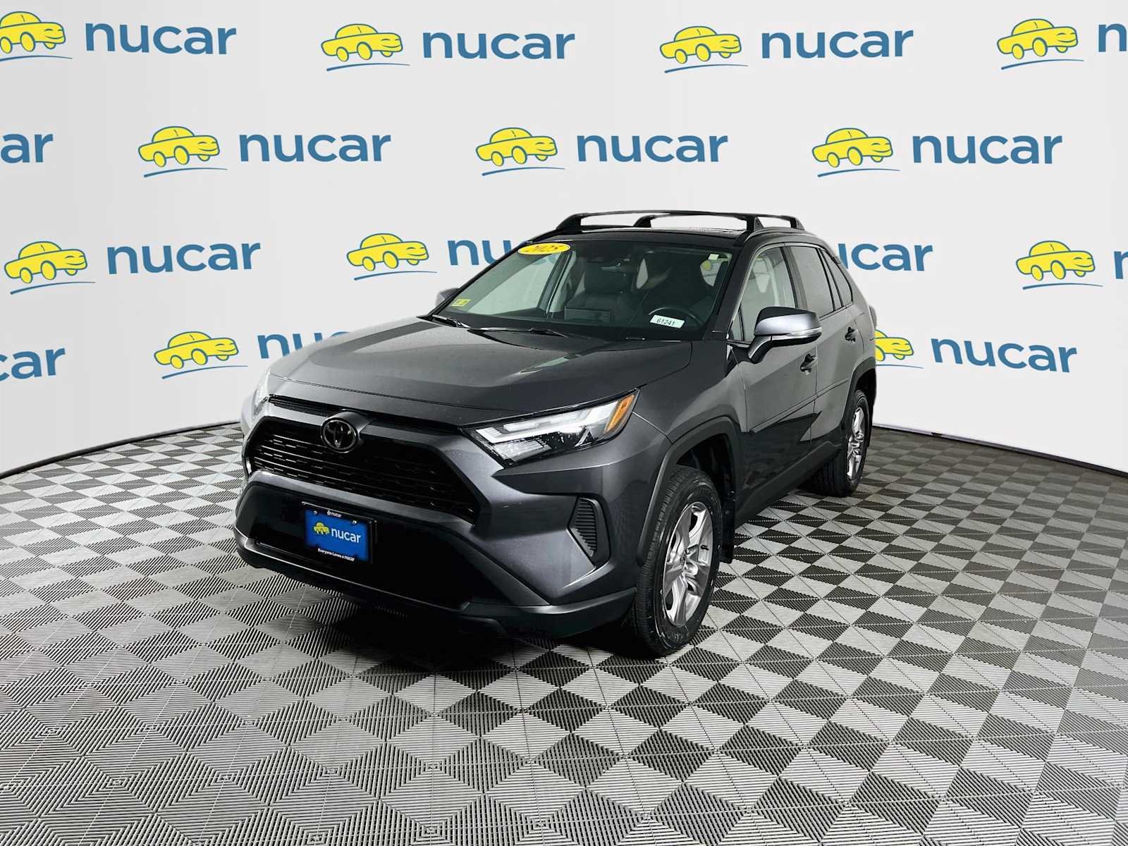 Used 2025 Magnetic Gray Metallic Toyota XLE image 3