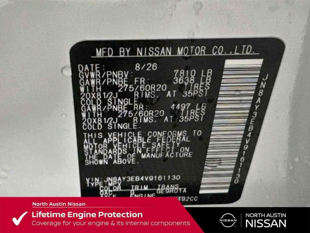 New 2027 White Nissan SL image 43