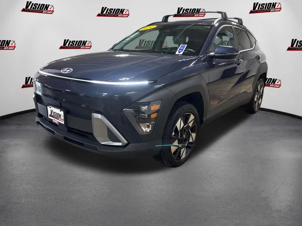 Certified Used 2024 Blue Hyundai SEL image 1