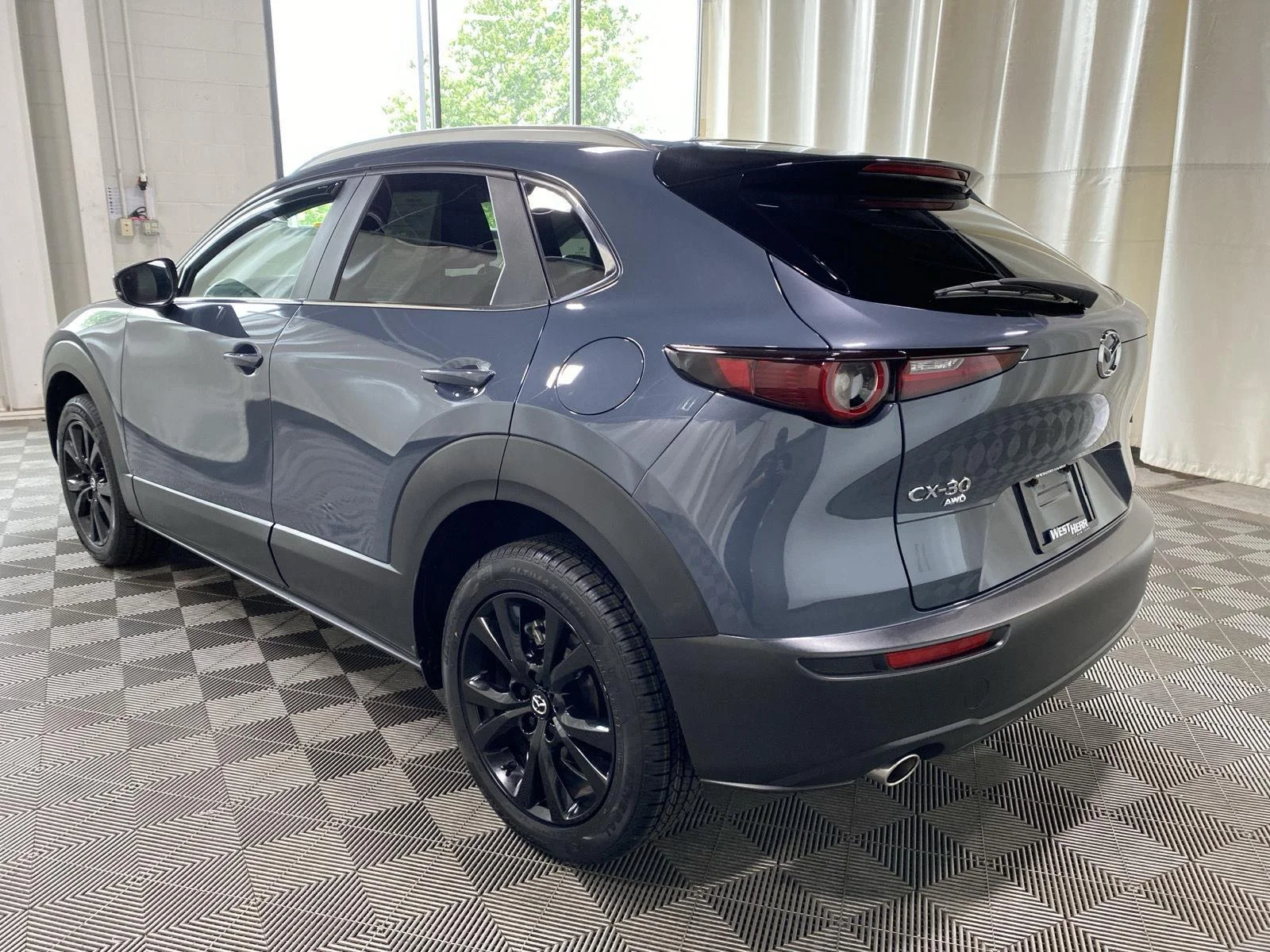 Used 2024 Polymetal Gray Metallic Mazda 2.5 S Carbon Edition image 5