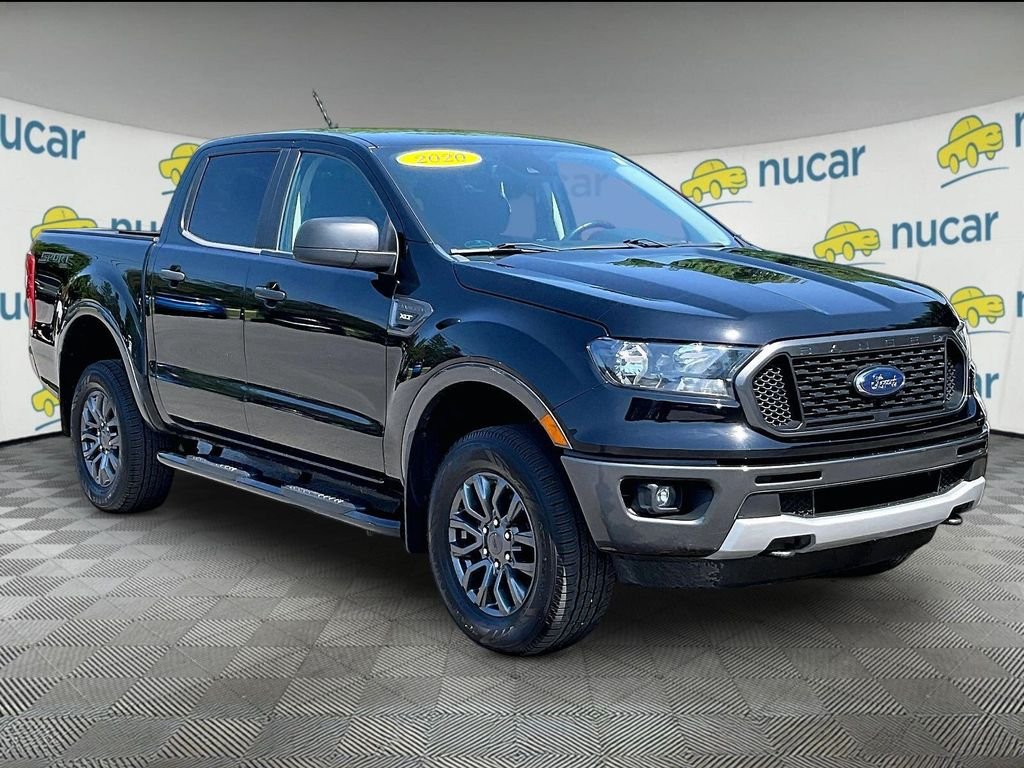Used 2020 Black Ford XLT image 1