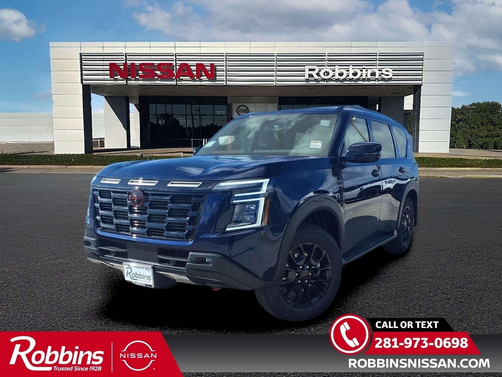 2026 Nissan Armada PRO-4X® Blue at Robbins Nissan