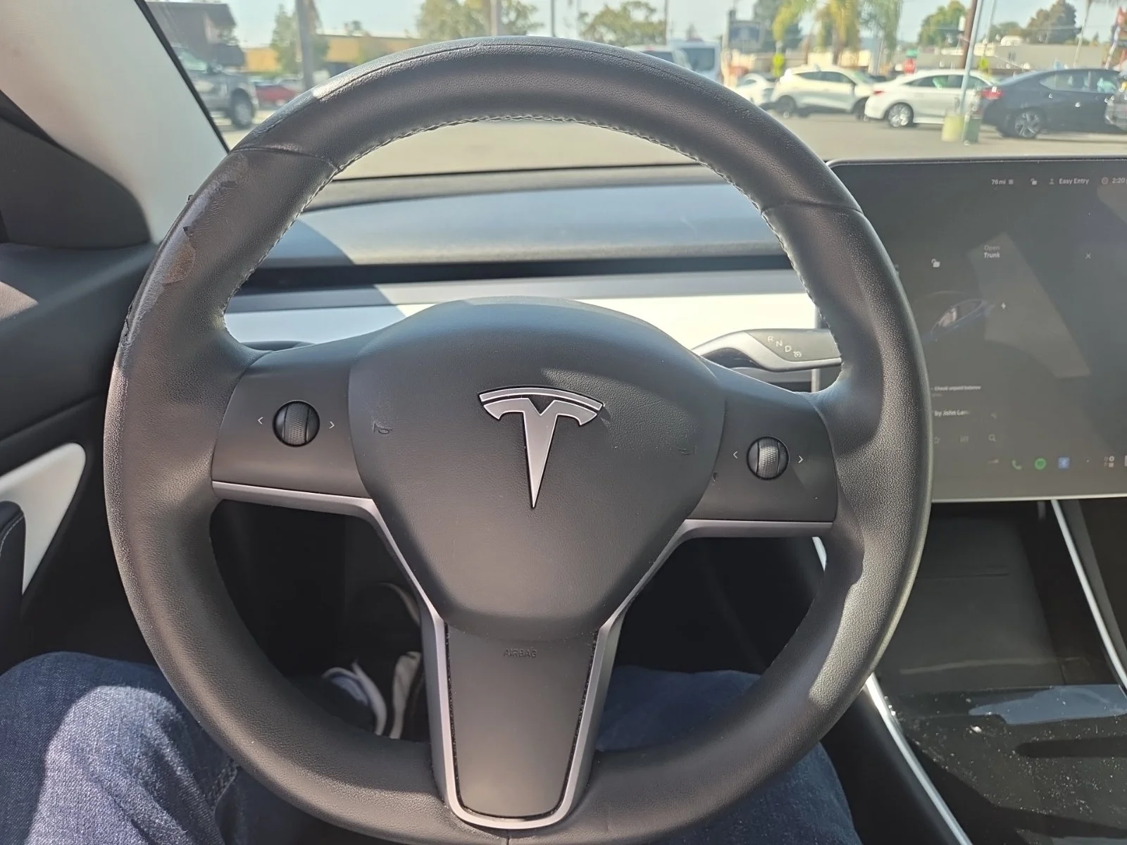 Used 2019 Blue Tesla Standard Range Plus image 17