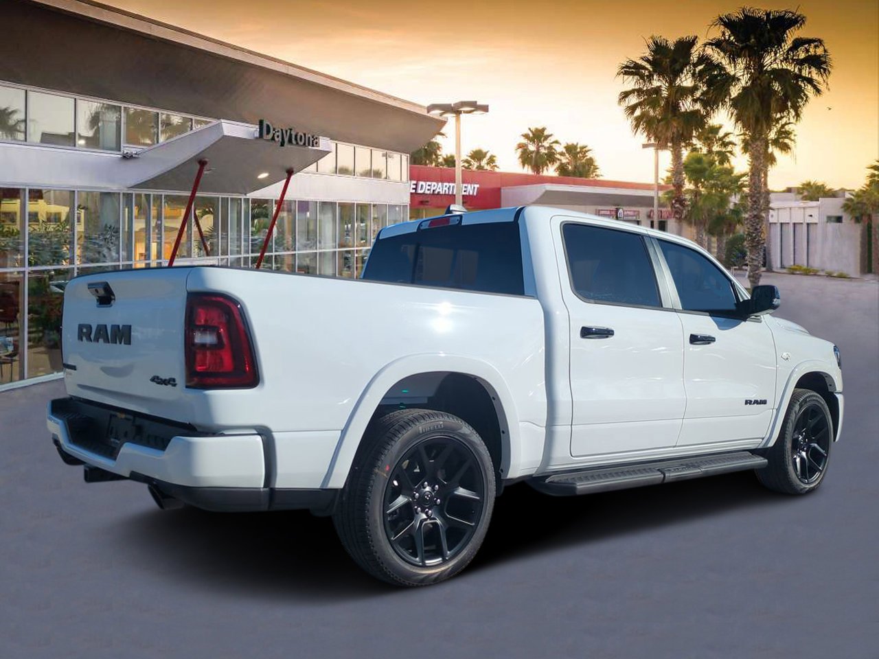 New 2026 Bright White Clearcoat RAM Laramie image 3