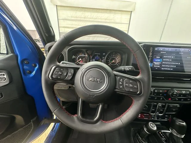 Used 2024 Blue Jeep Rubicon image 12