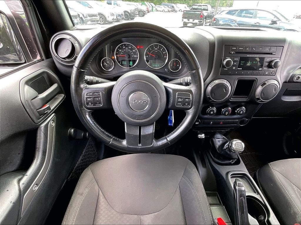 Used 2017 Black Clearcoat Jeep Unlimited Sport image 16