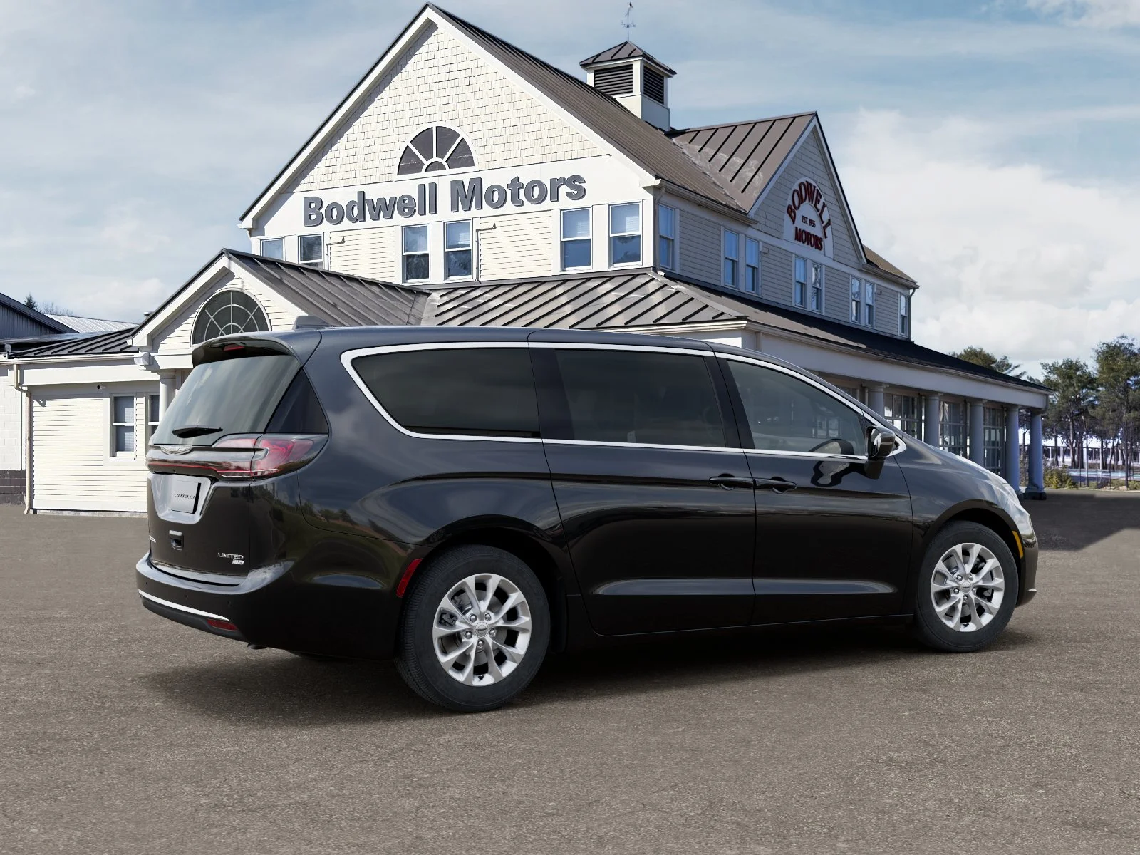 New 2026 Diamond Black Crystal Pearl-Coat Exterior Paint Chrysler Limited AWD image 30