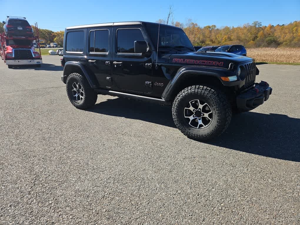 Used 2020 Black Clearcoat Jeep Rubicon image 3