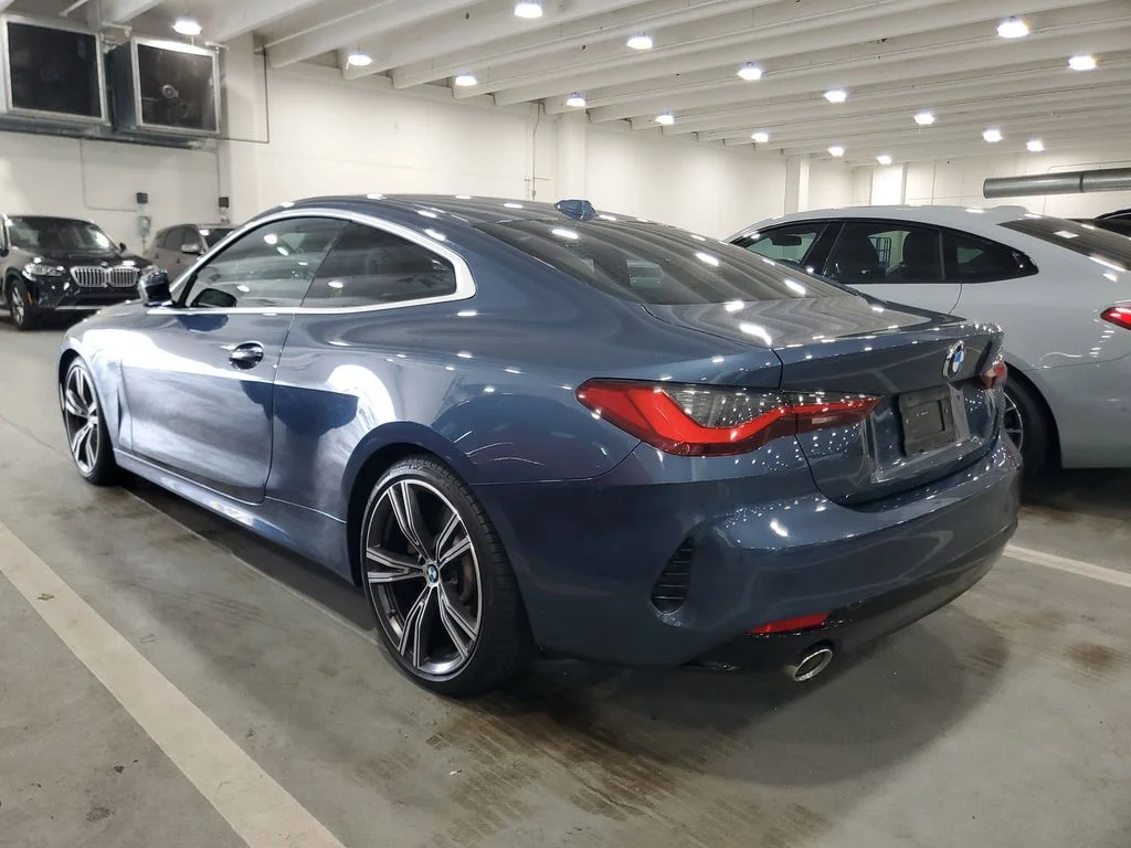 Used 2024 Arctic Race Blue Metallic BMW 430i image 4