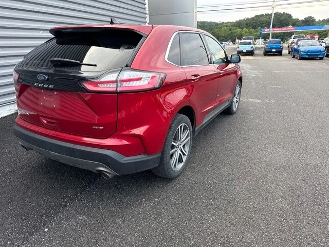 Used 2024 Red Ford Titanium image 5