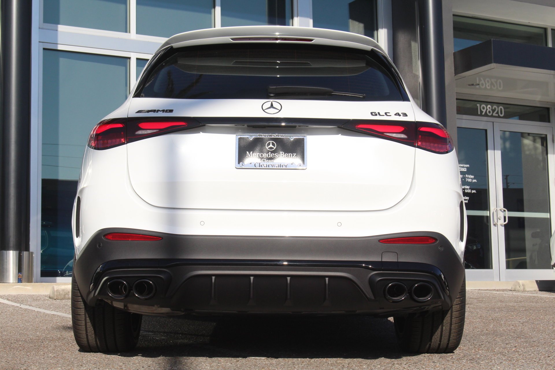New 2026 MANUFAKTUR Moonlight White Metallic Mercedes-Benz AMG® GLC 43 image 34