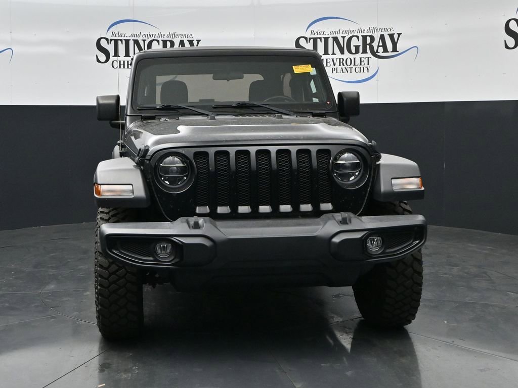 Used 2022 Black Jeep Willys 4x4 image 2