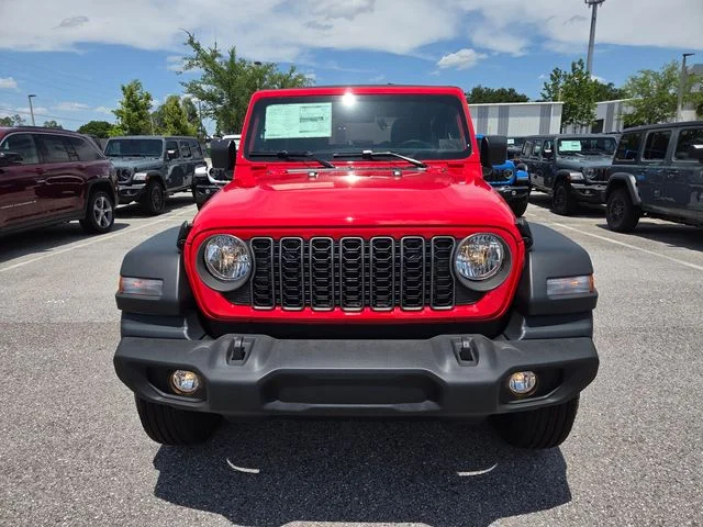 New 2026 Firecracker Red Clear-Coat Exterior Paint Jeep Sport image 17